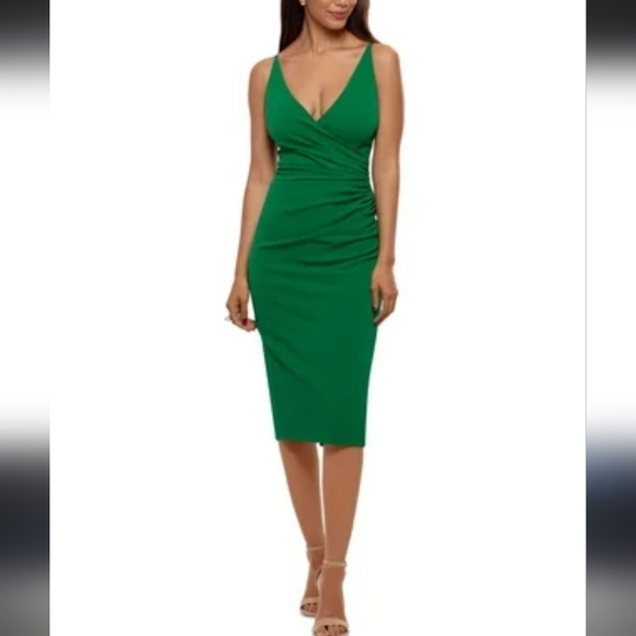 Betsy & Adam Dresses & Skirts - NWT Betsy & Adam Green Cocktail Evening Dress, Size 18W